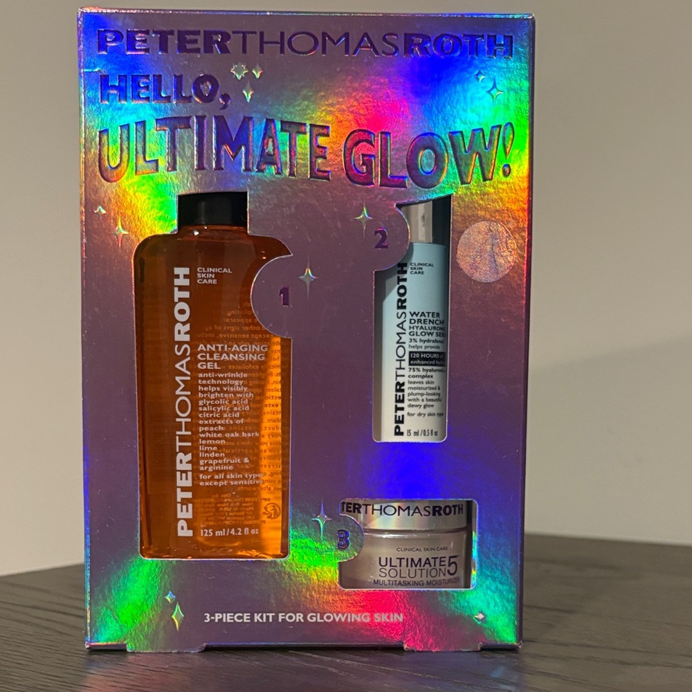 Peter Thomas Roth Radiant Skin 3-Piece Set - Orange, Blue, Black